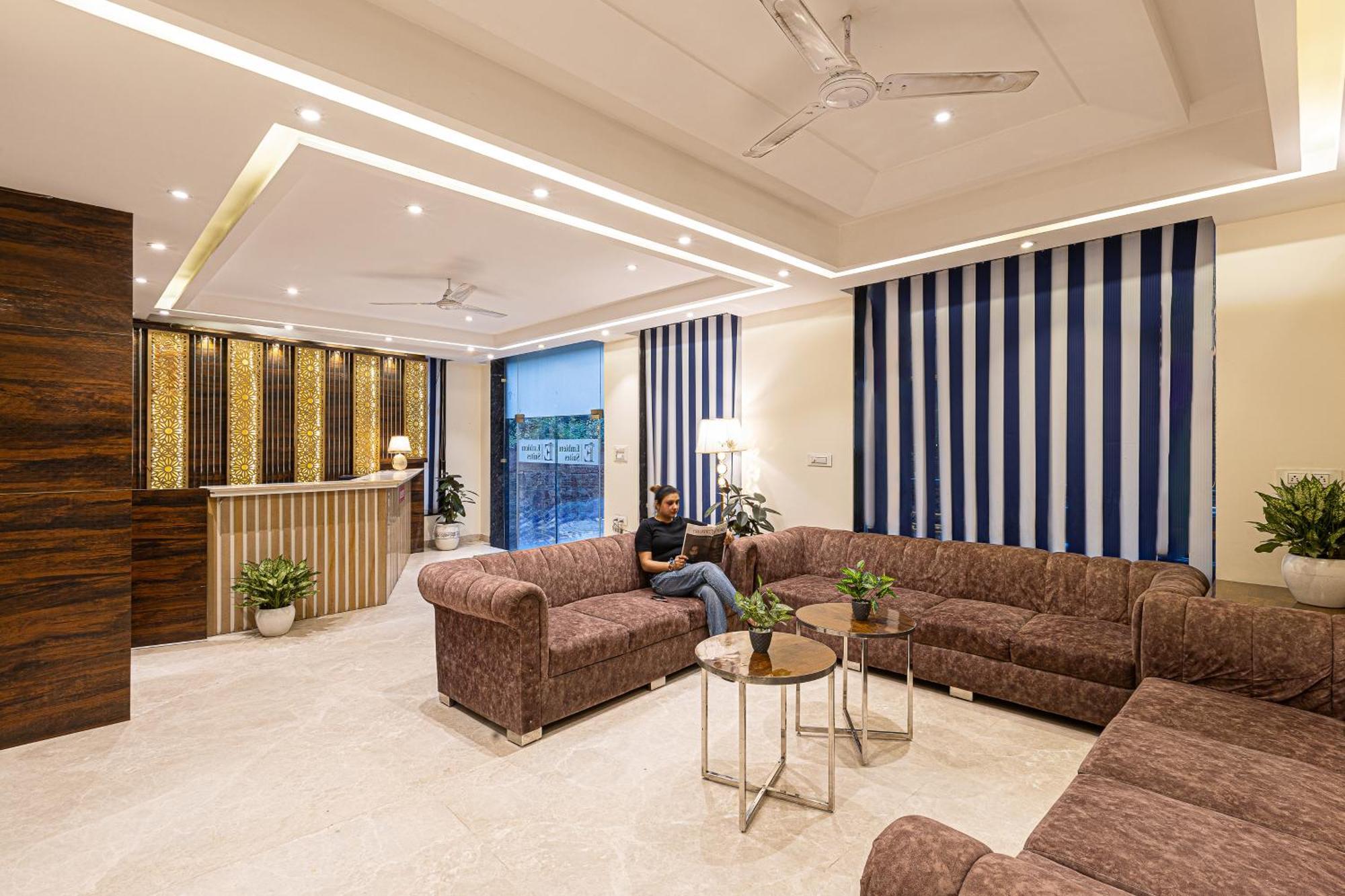 Hotel Emblem Suites- Near Delhi Airport New Delhi Eksteriør bilde